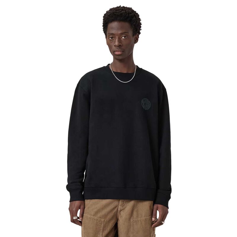 AllSaints Waved Relaxed Fit Sweatshirt image number 0